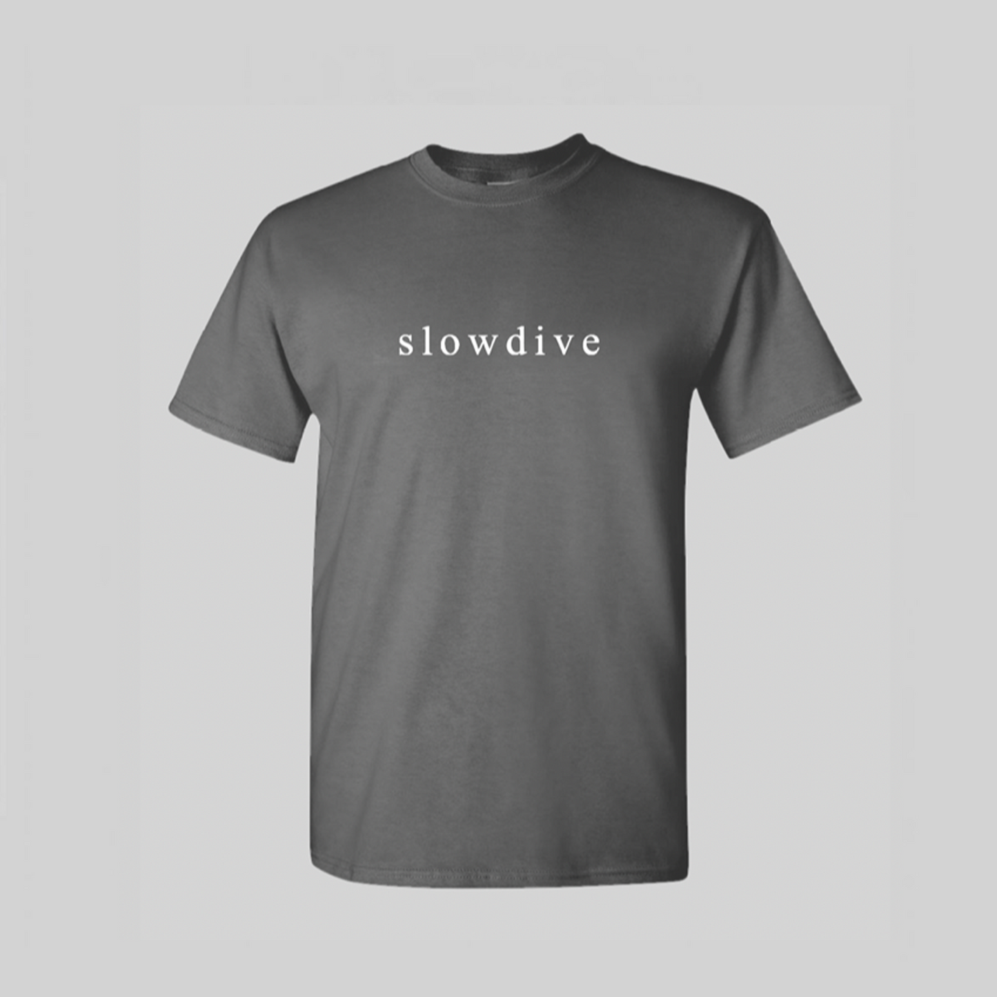 Blurred Logo Charcoal Tee - Mens
