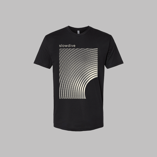 Curved T-Shirt Black