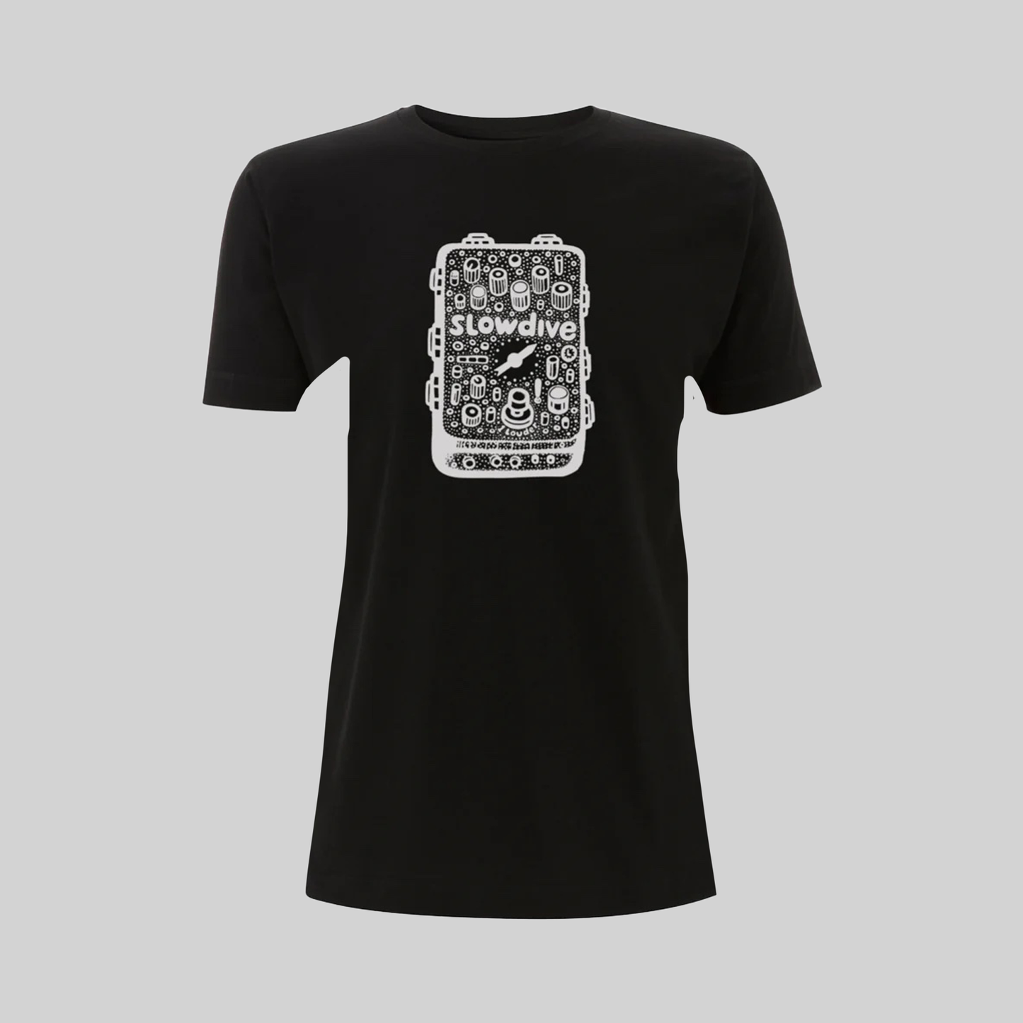 slowdive pedals Pedal Black Tee