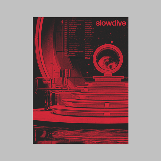 Numbered Screen Print Poster